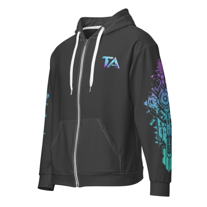 Titan Analytics Zip Hoodie - Image 3