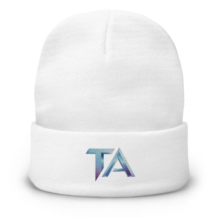 Titan Analytics Embroidered Beanie - Image 2