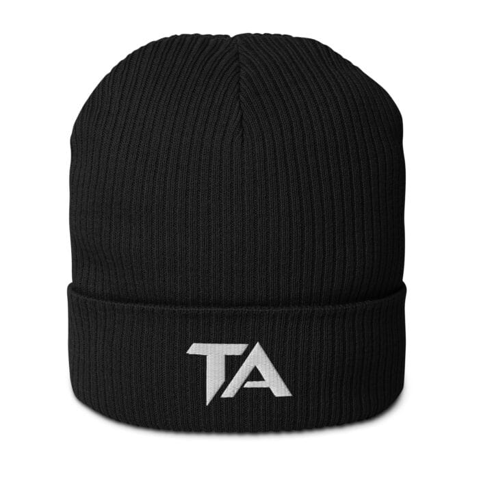 Titan Analytics Organic Ribbed Beanie