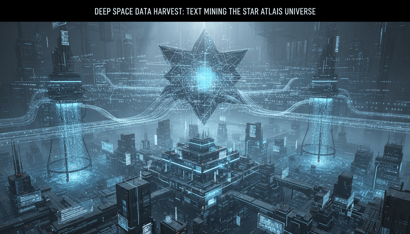 Star Atlas Text Mining: Titan Analytics Edge (40 characters)